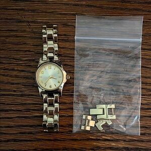 Gold-Tone Watch with Extra Links